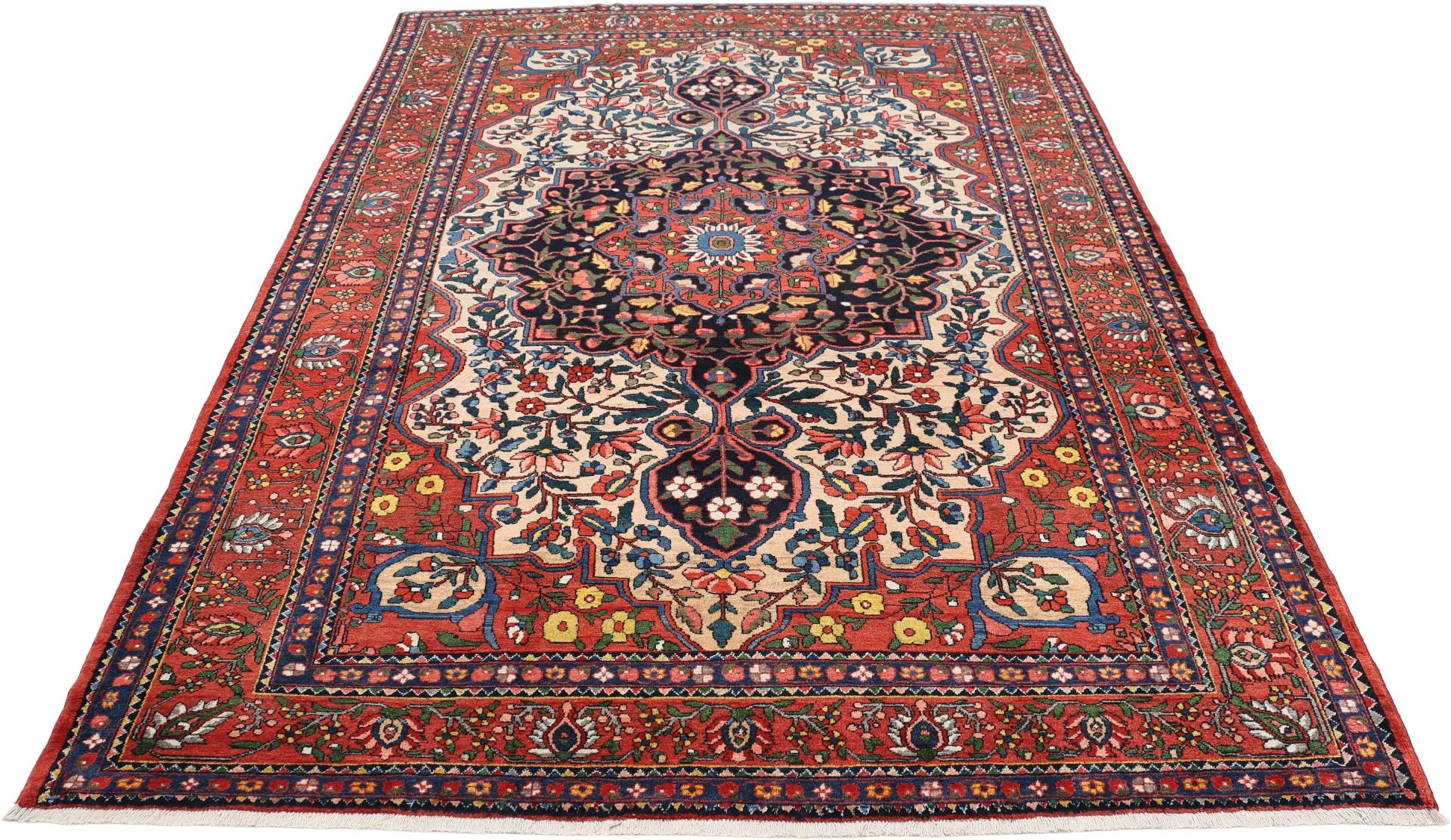 Bakhtiari Perserteppich aus Iran, 213 × 308 cm