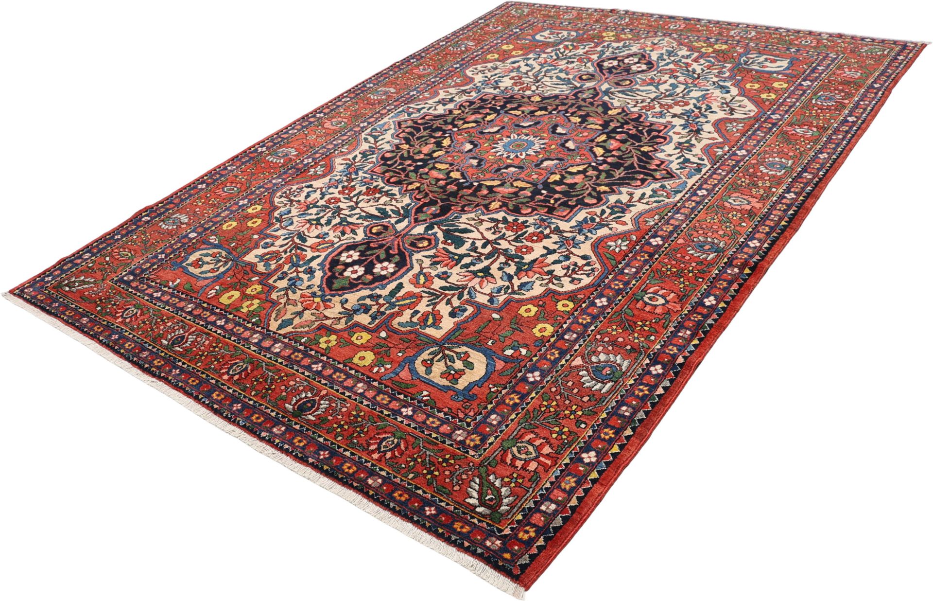 Bakhtiari Perserteppich aus Iran, 213 × 308 cm