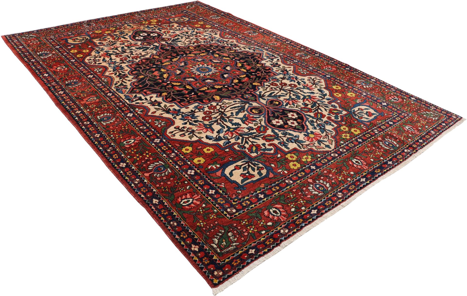 Bakhtiari Perserteppich aus Iran, 213 × 308 cm