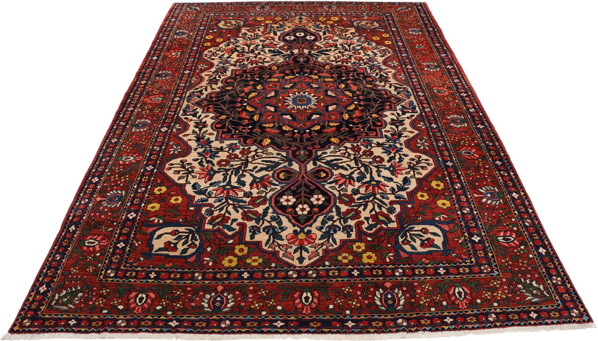 Bakhtiari Perserteppich aus Iran, 213 × 308 cm