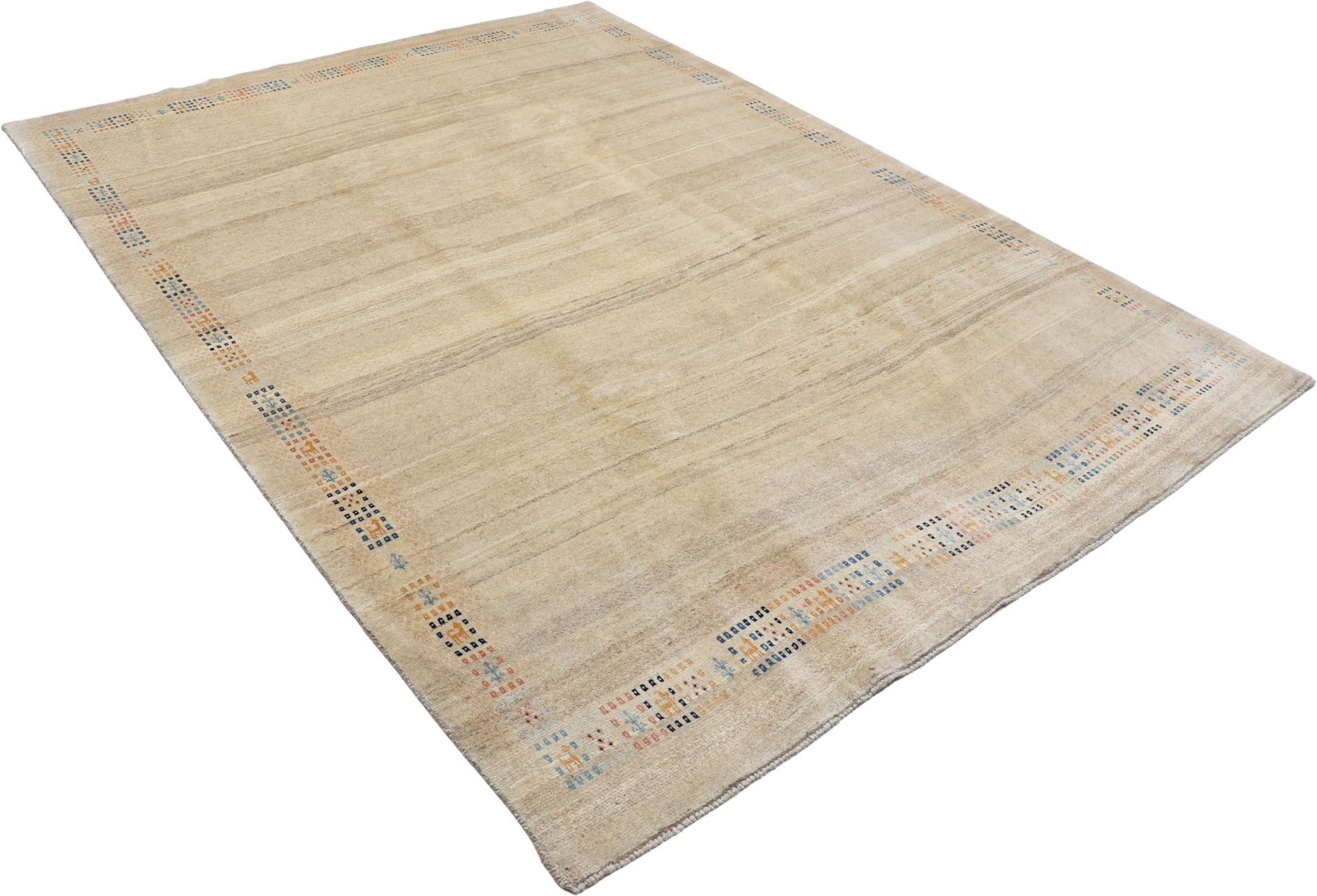 Handgeknüpfter Gabbeh Perserteppich, 205 × 385 cm