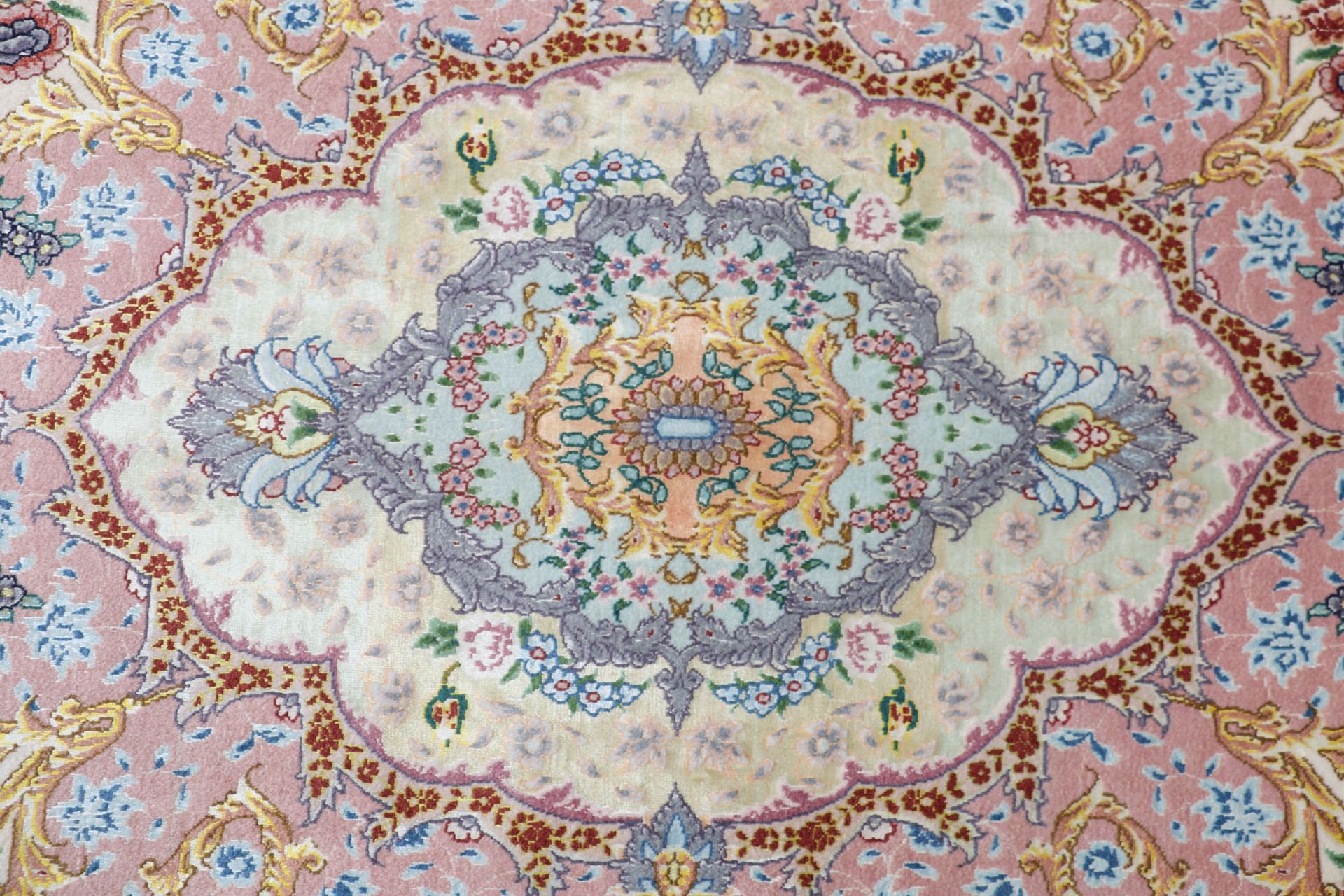 Handgeknüpfter Täbriz Perserteppich 245 × 358 cm