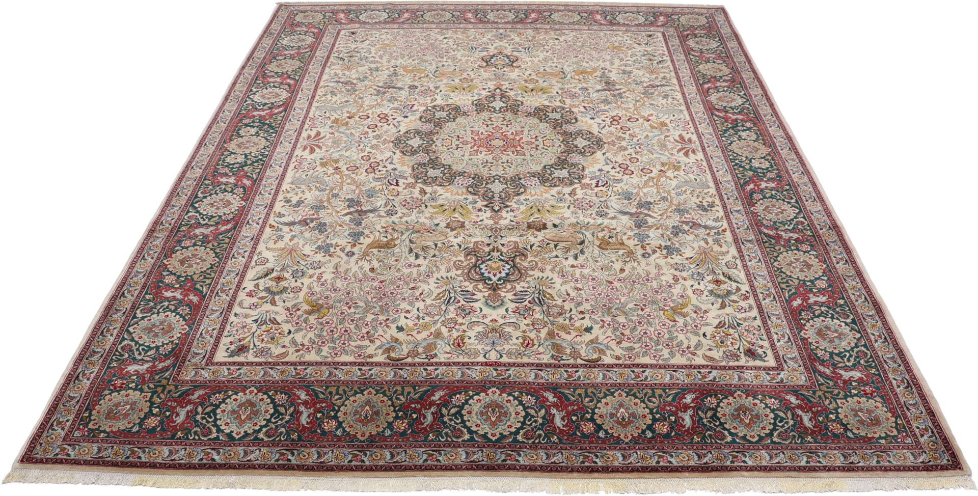 perserteppich-tabriz-258-x-334-cm-schurwolle-seide-handgeknupft-1 Handgeknüpfter Täbriz Perserteppich, 258 × 334 cm, Wolle & Seide