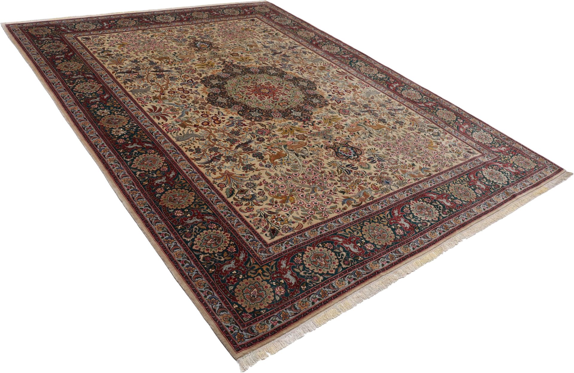 perserteppich-tabriz-258-x-334-cm-schurwolle-seide-handgeknupft-3 Handgeknüpfter Täbriz Perserteppich, 258 × 334 cm, Wolle & Seide