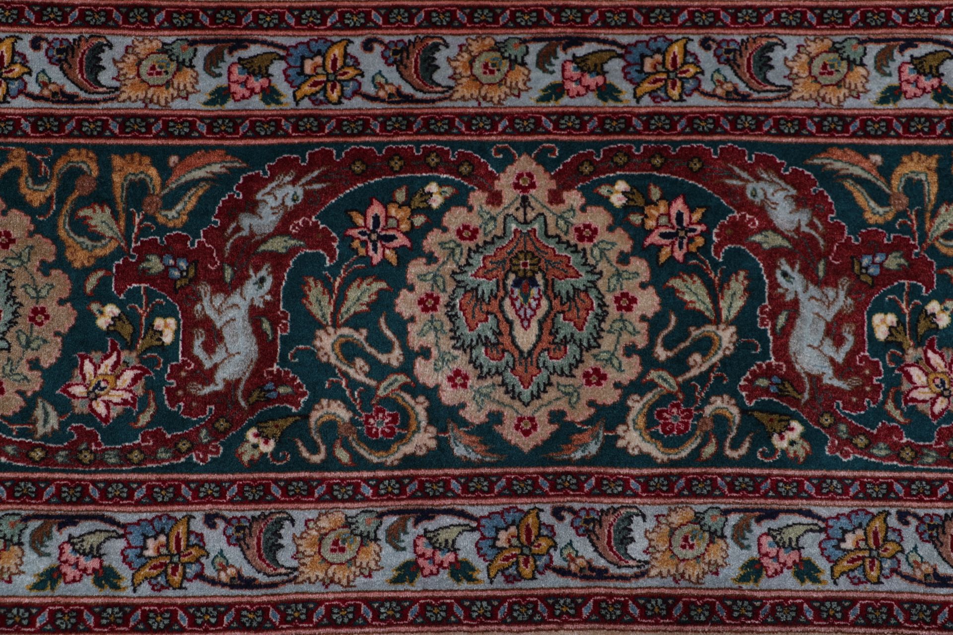 perserteppich-tabriz-258-x-334-cm-schurwolle-seide-handgeknupft-7 Handgeknüpfter Täbriz Perserteppich, 258 × 334 cm, Wolle & Seide