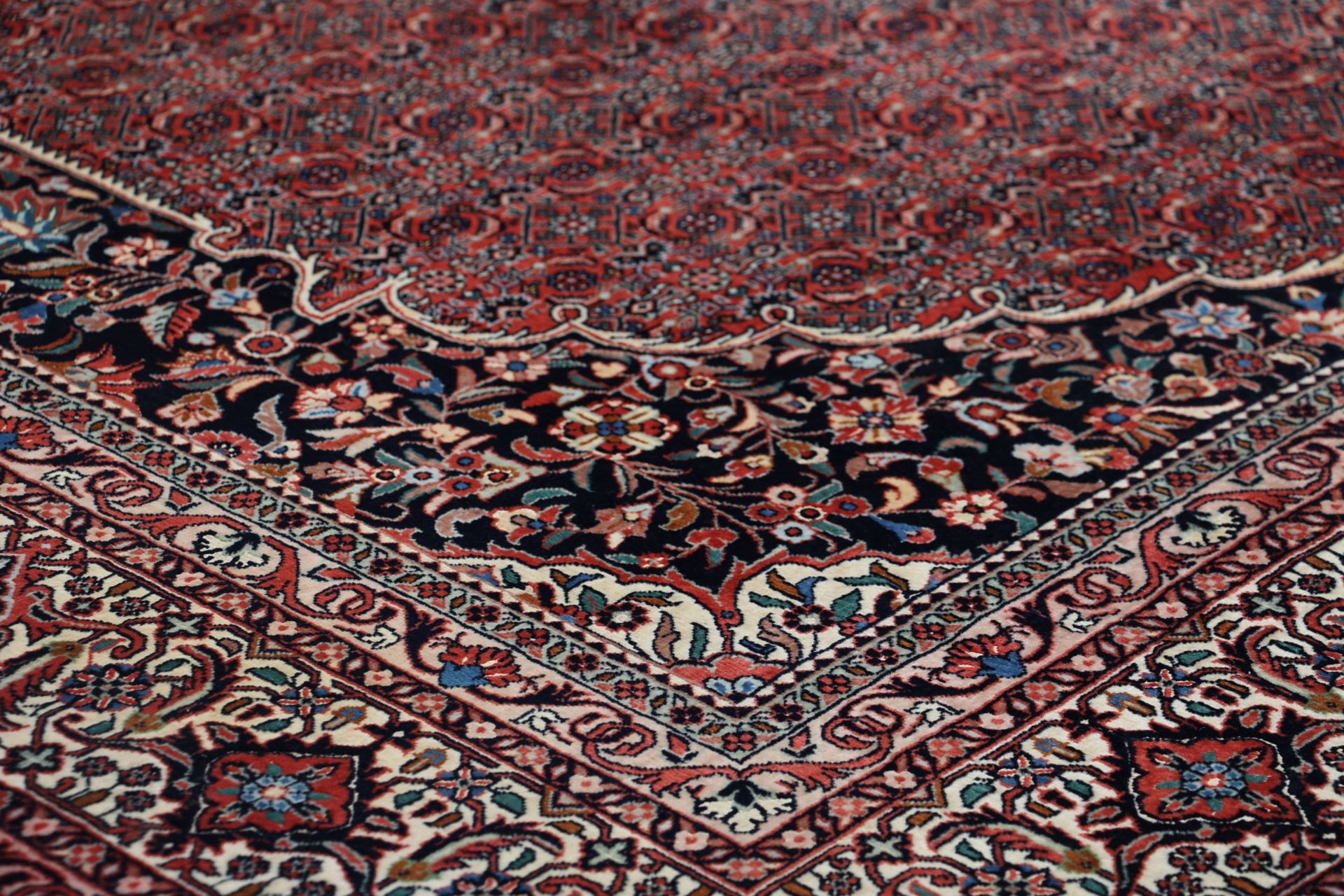 Bijar Perserteppich aus Iran, 227 × 315 cm