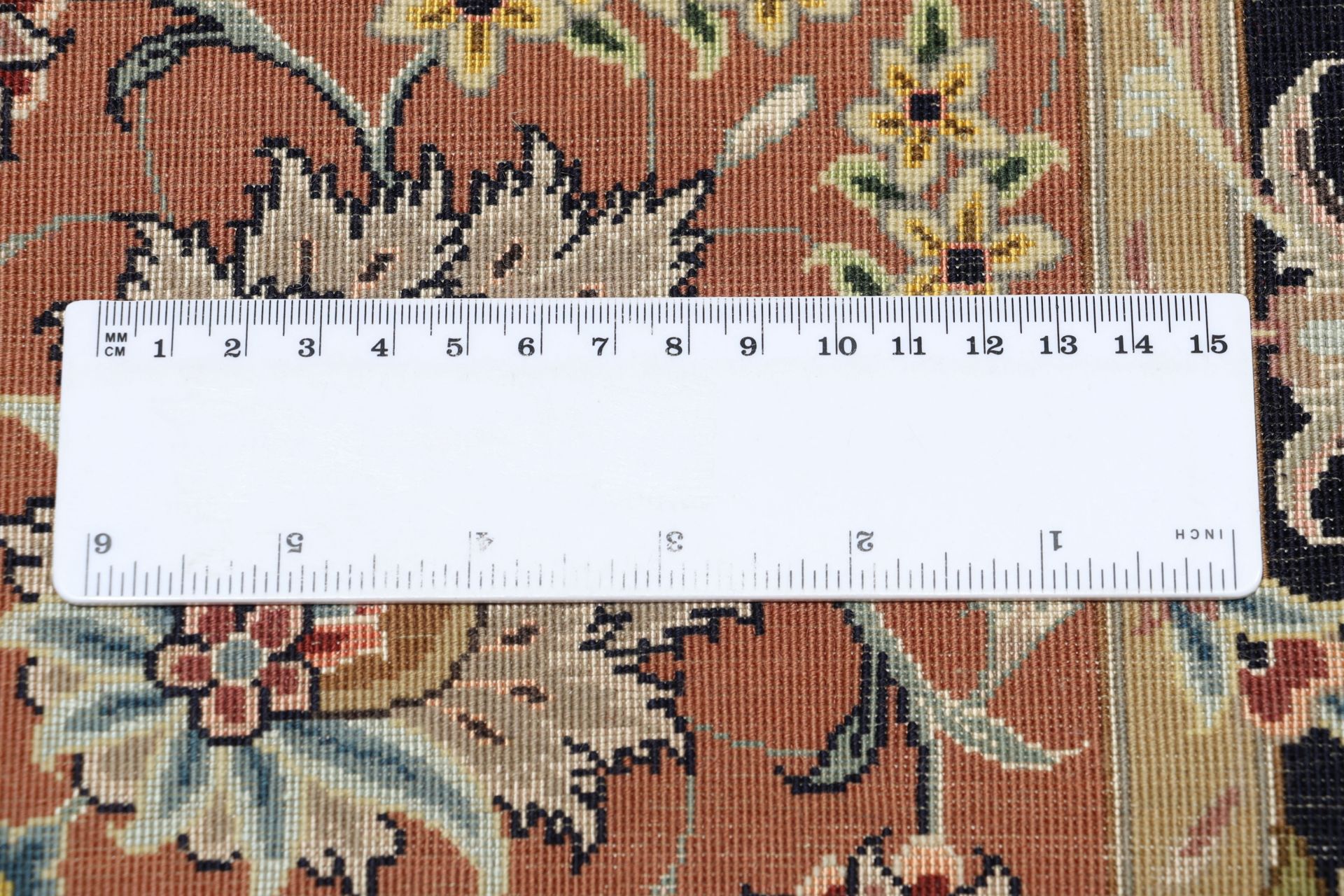 Handgeknüpfter Täbriz Perserteppich 250 × 360 cm