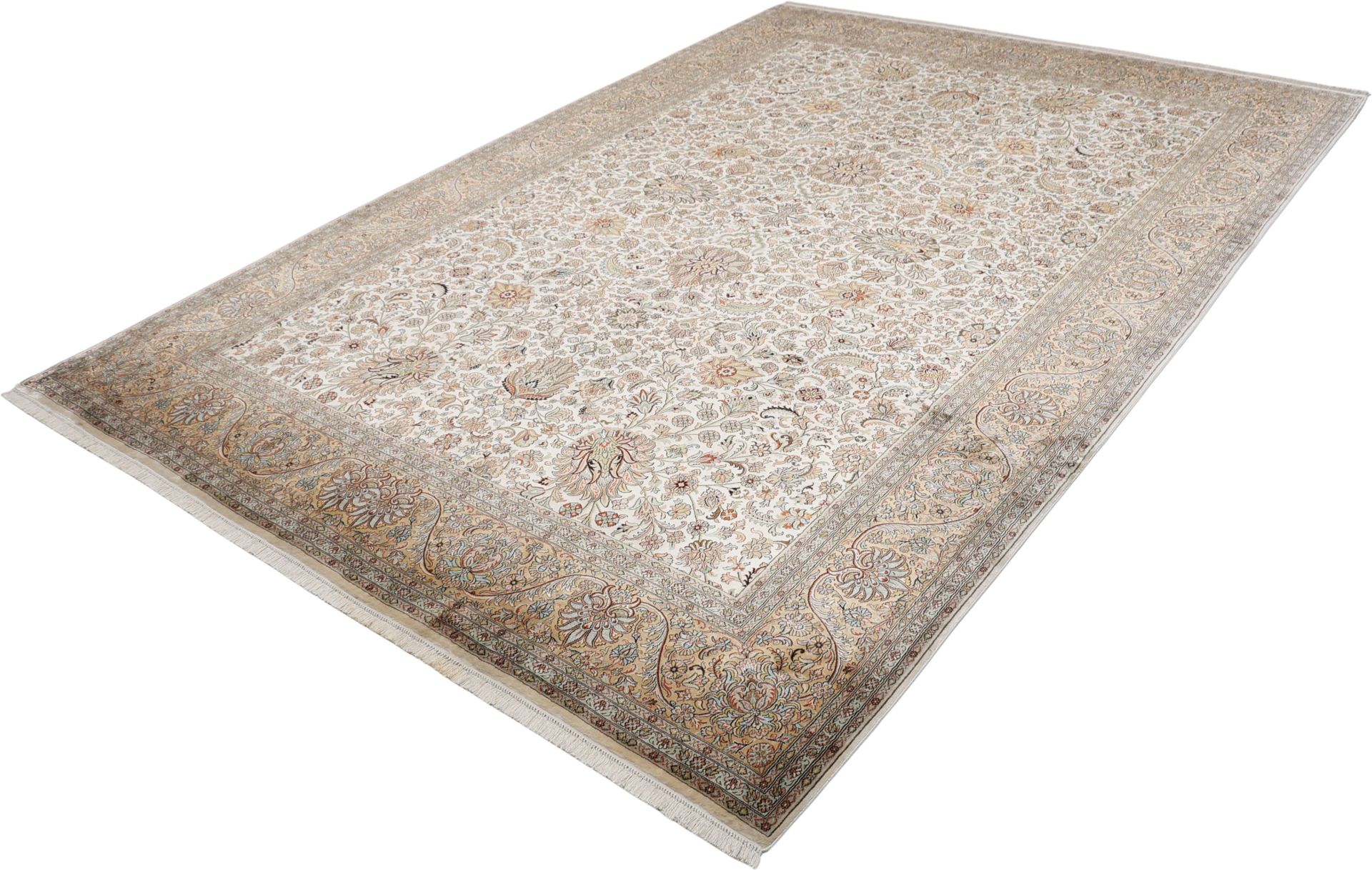 Kashmir Orientteppich aus Indien, 216 × 315 cm