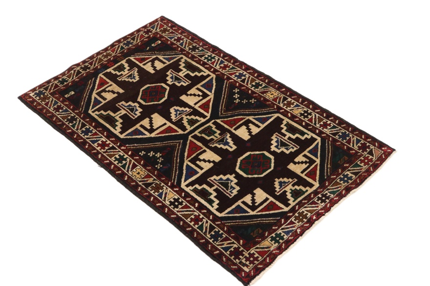 Baluch Perserteppich aus Iran, 125 × 80 cm