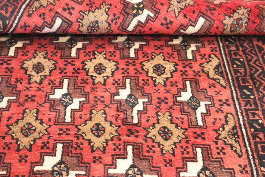 Baluch Perserteppich 200 × 108 cm aus Wolle, handgeknüpft