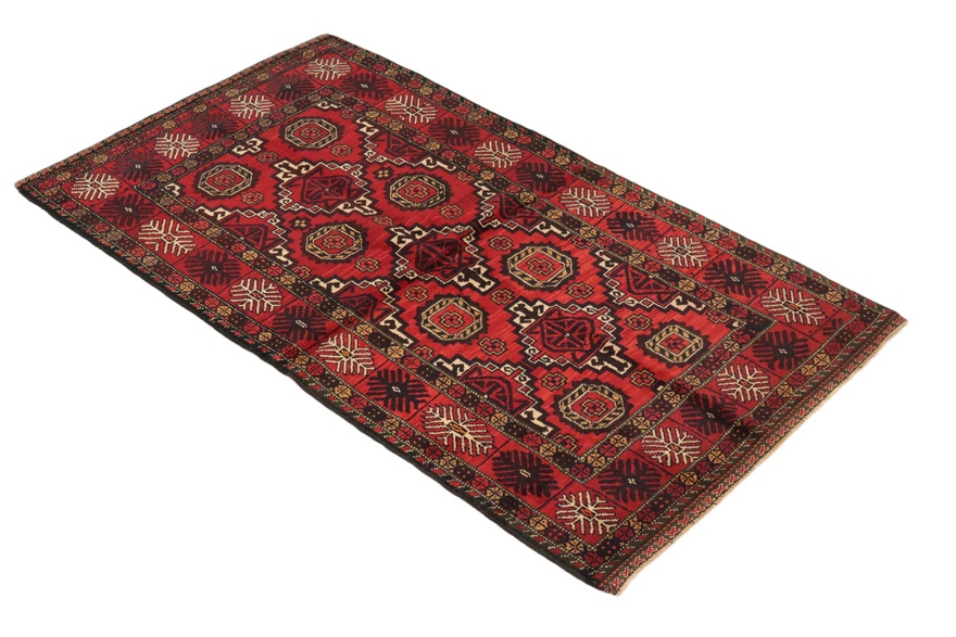 Baluch Perserteppich aus Iran, 185 × 100 cm