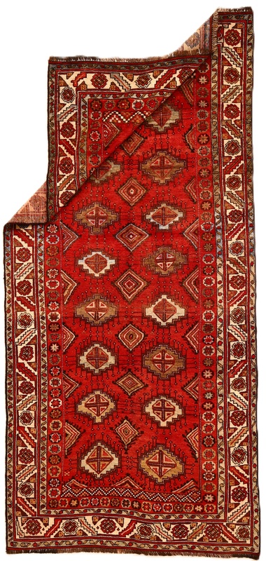 Handgeknüpfter Perserteppich 298 × 140 cm