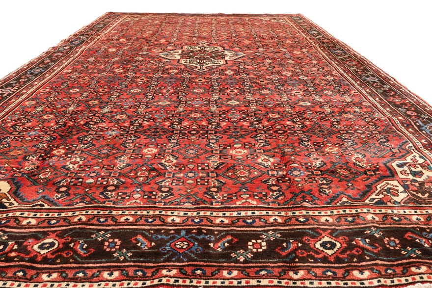 Perserteppich 306 × 208 cm aus Wolle, handgeknüpft