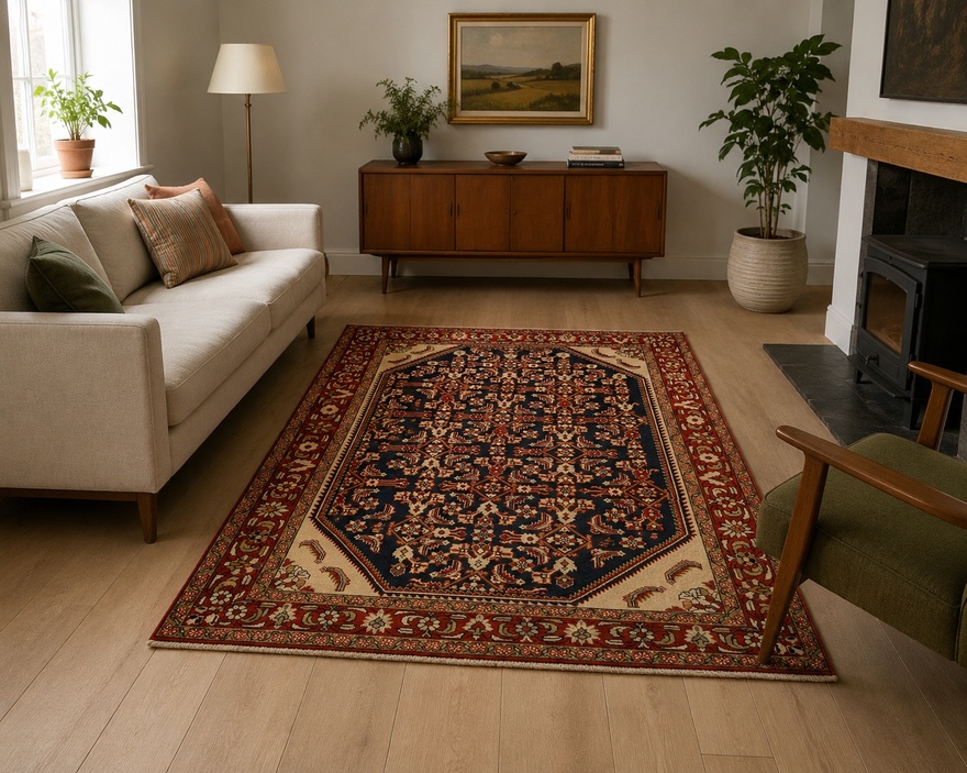 Lilian Perserteppich aus Iran, 212 × 170 cm