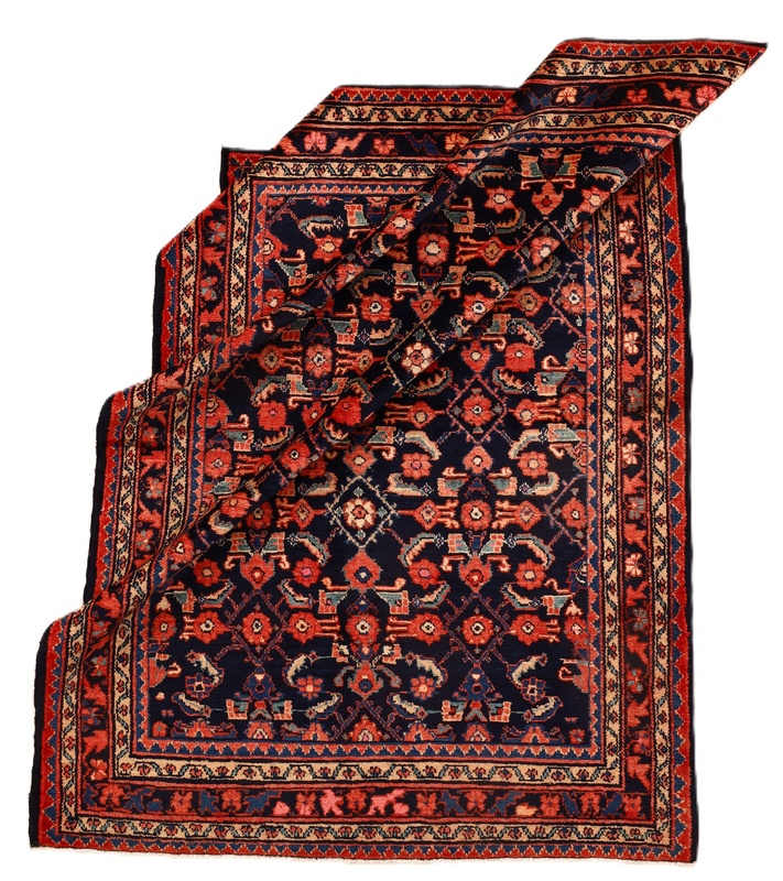 Perserteppich 208 × 150 cm aus Wolle, handgeknüpft