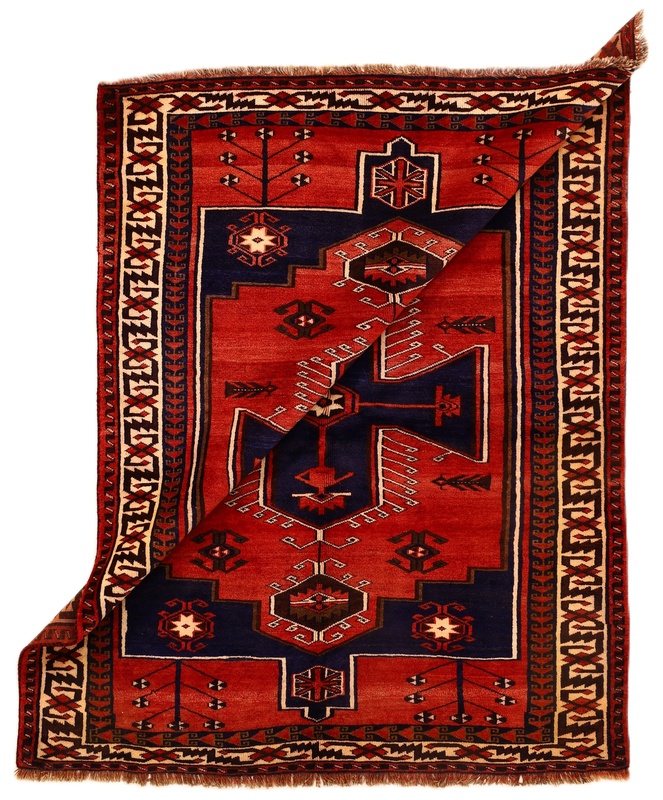 Perserteppich aus Iran, 202 × 160 cm