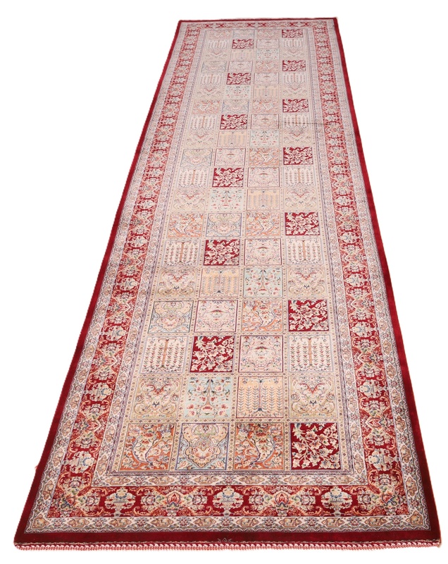 Handgeknüpfter Perserteppich 300 × 75 cm