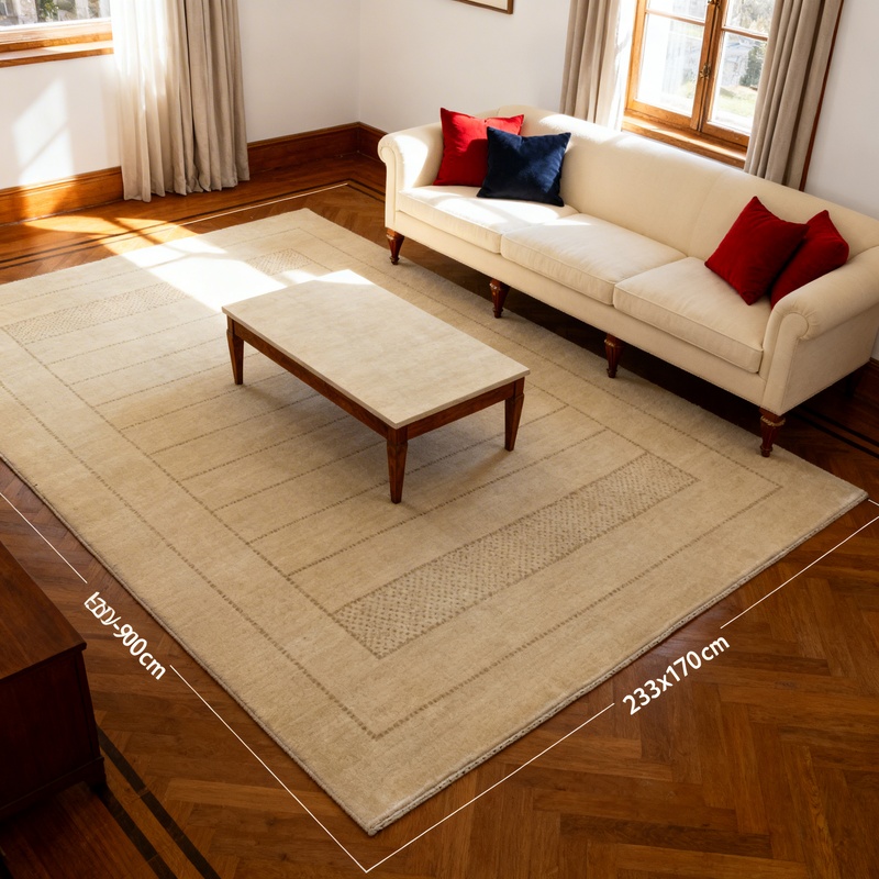 Handgeknüpfter Loribaft Orientteppich, 233 × 170 cm, Wolle
