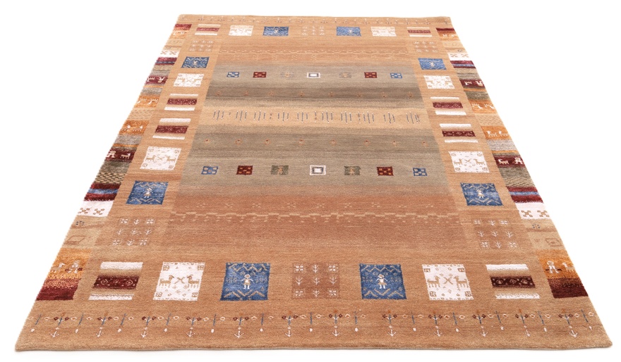 Loribaft Orientteppich aus Indien, 251 × 179 cm