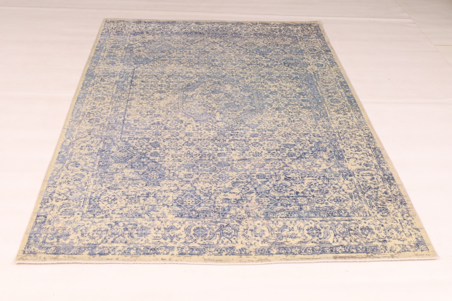 Orientteppich 244 × 175 cm aus Wolle, handgeknüpft