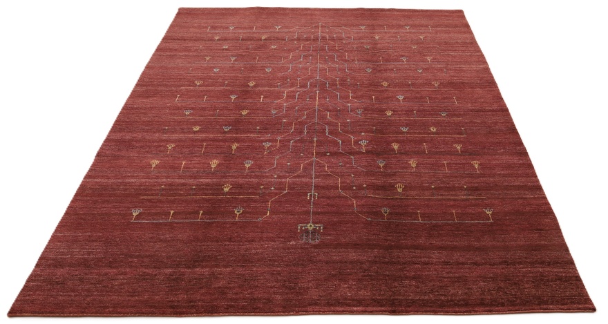 orientteppich-234-x-173-cm-wolle-bambusseide-handgeknupft-1 Handgeknüpfter Orientteppich, 234 × 173 cm, Wolle