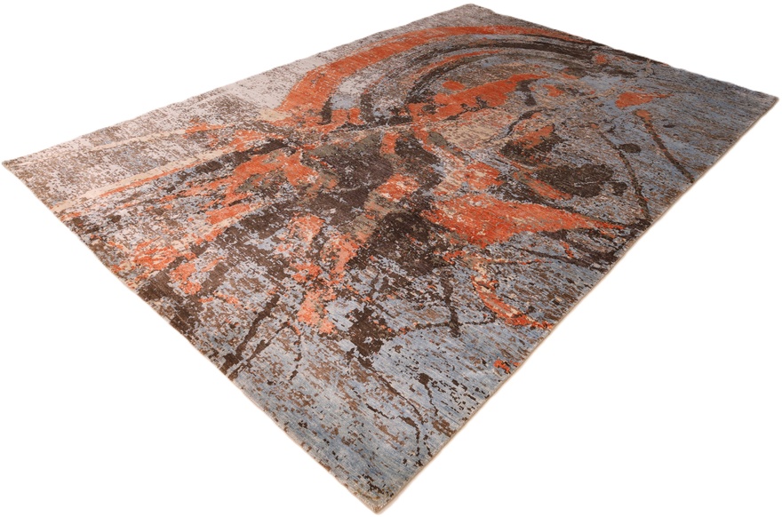 orientteppich-309-x-202-cm-wolle-seide-handgeknupft-2 Orientteppich 309 × 202 cm aus Wolle, handgeknüpft