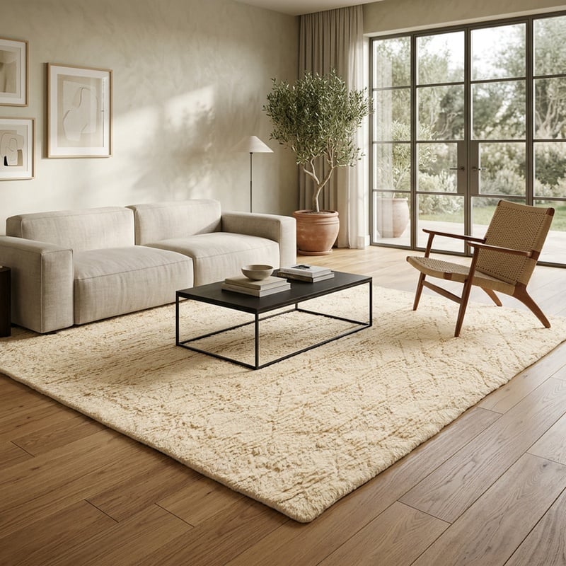 Handgeknüpfter Orientteppich, 234 × 166 cm, Wolle