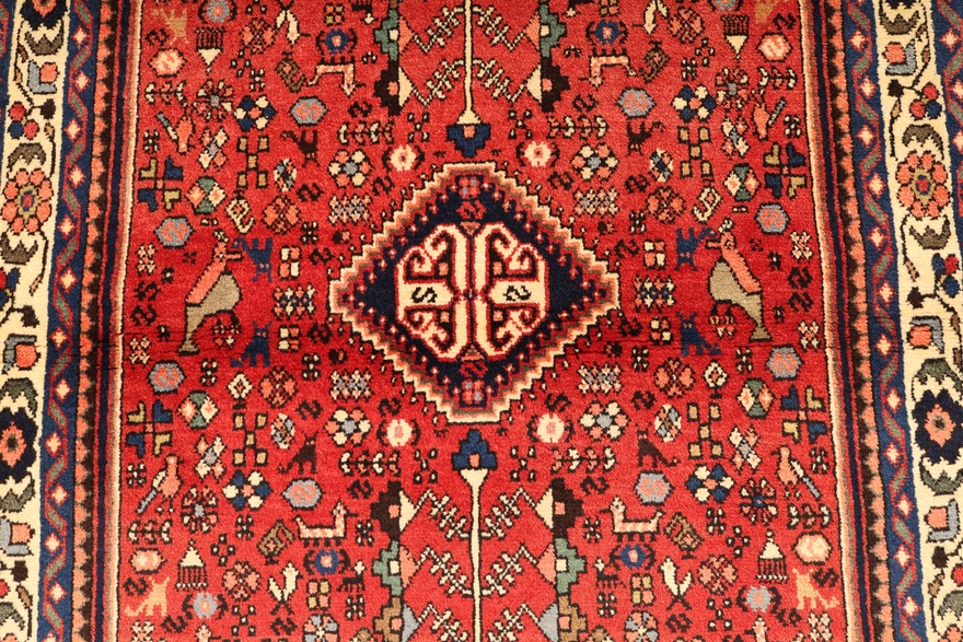 Perserteppich aus Iran, 296 × 97 cm