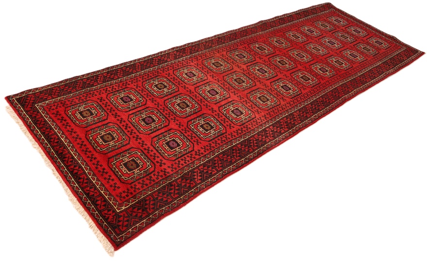 Handgeknüpfter Baluch Perserteppich 300 × 105 cm