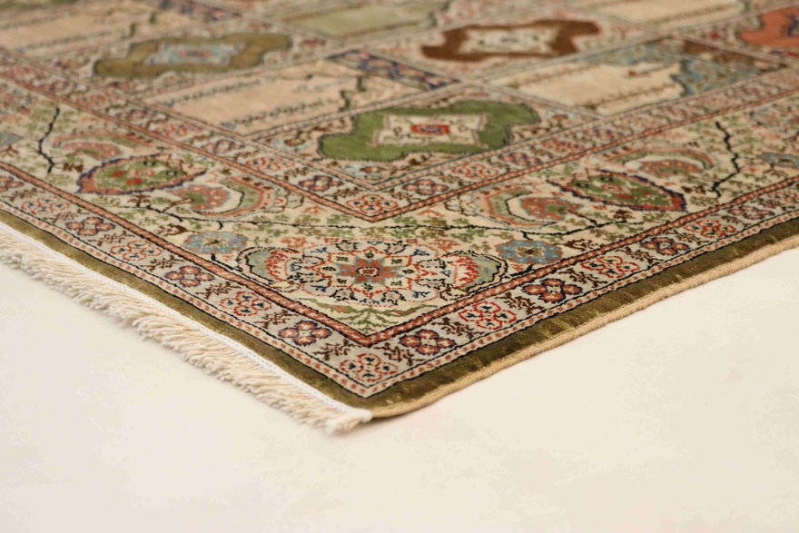 Handgeknüpfter Teppich 140 × 93 cm