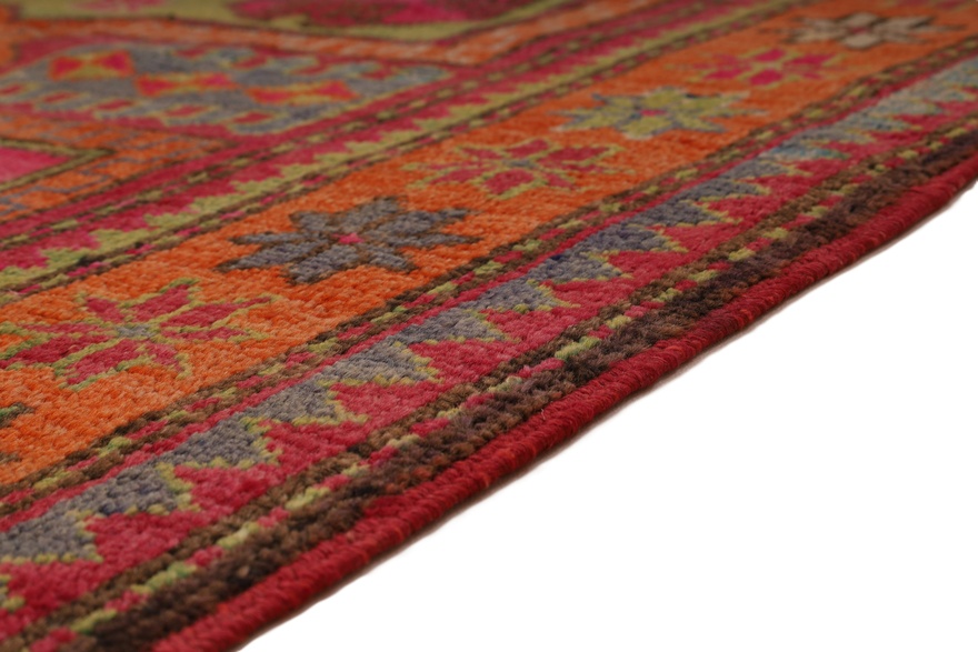Handgeknüpfter Perserteppich, 306 × 124 cm, Wolle