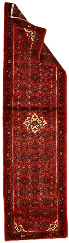 Handgeknüpfter Hamadan Perserteppich 287 × 87 cm