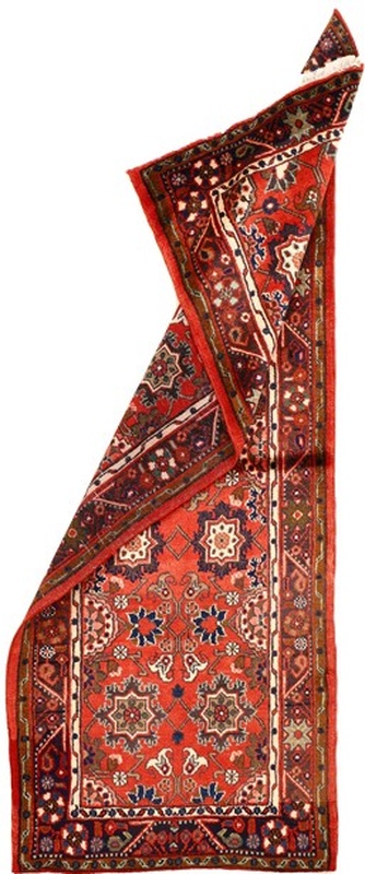 Hamadan Perserteppich aus Iran, 201 × 81 cm