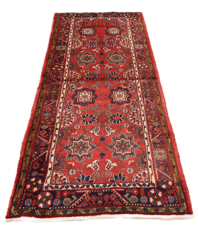 Hamadan Perserteppich aus Iran, 201 × 81 cm