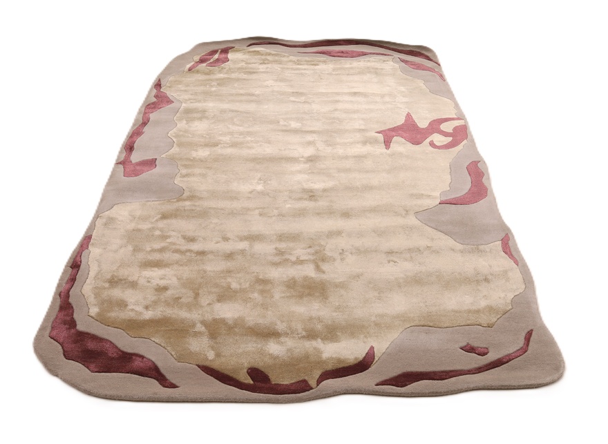 Orientteppich 245 × 150 cm aus Wolle, handgeknüpft