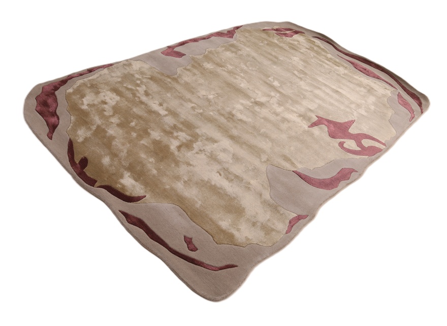 Orientteppich 245 × 150 cm aus Wolle, handgeknüpft