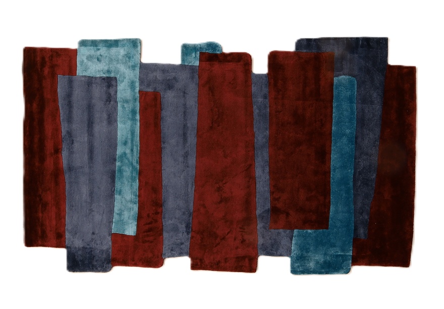 Orientteppich 245 × 150 cm aus Wolle, handgeknüpft
