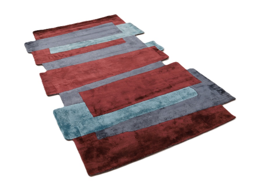 Orientteppich 245 × 150 cm aus Wolle, handgeknüpft