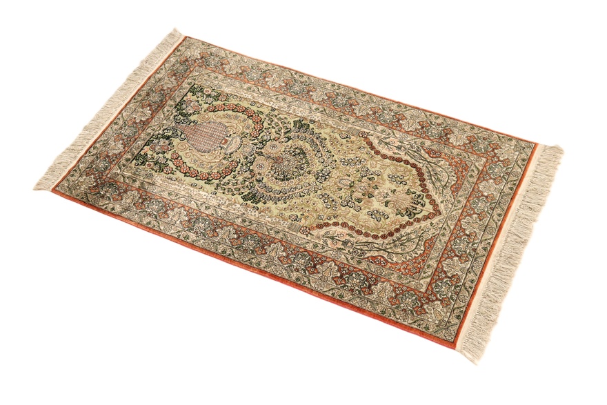 Perserteppich aus Iran, 125 × 77 cm