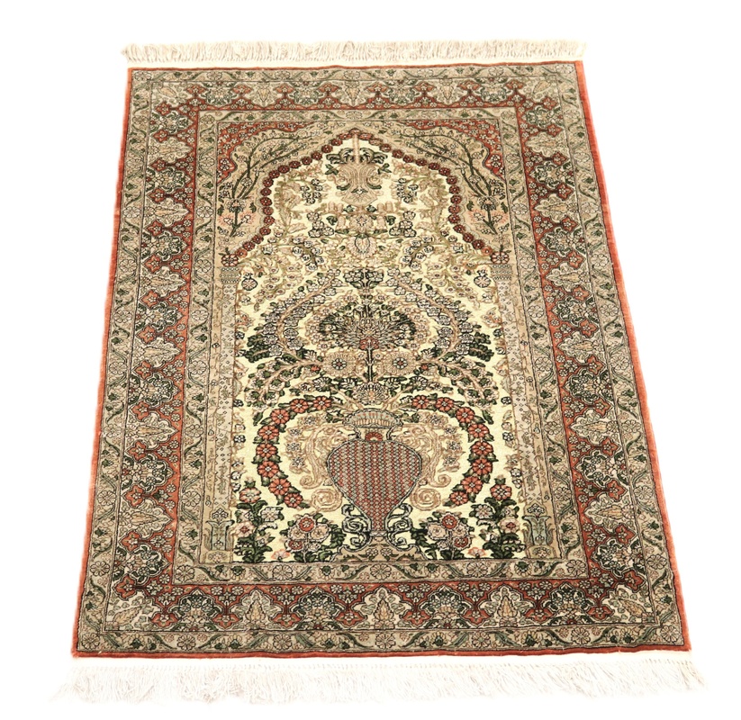 Perserteppich aus Iran, 125 × 77 cm