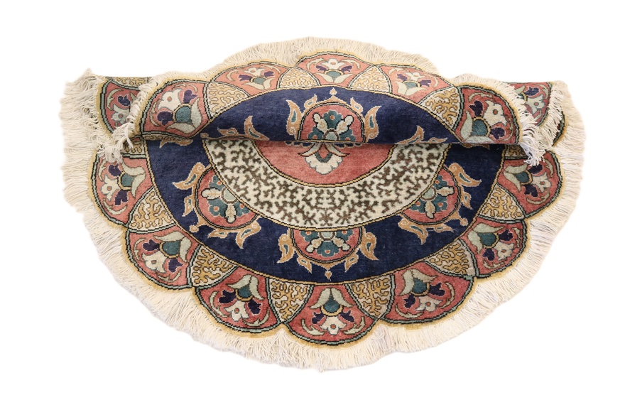 orientteppich-turkei-120-x-120-cm-seide-handgeknupft-rund-1 Orientteppich aus Türkei, 120 × 120 cm