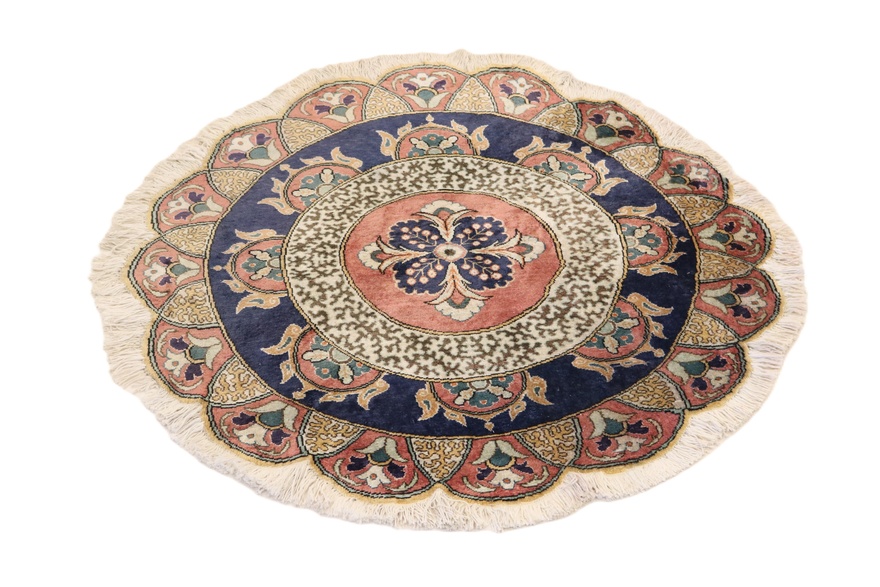 orientteppich-turkei-120-x-120-cm-seide-handgeknupft-rund-2 Orientteppich aus Türkei, 120 × 120 cm