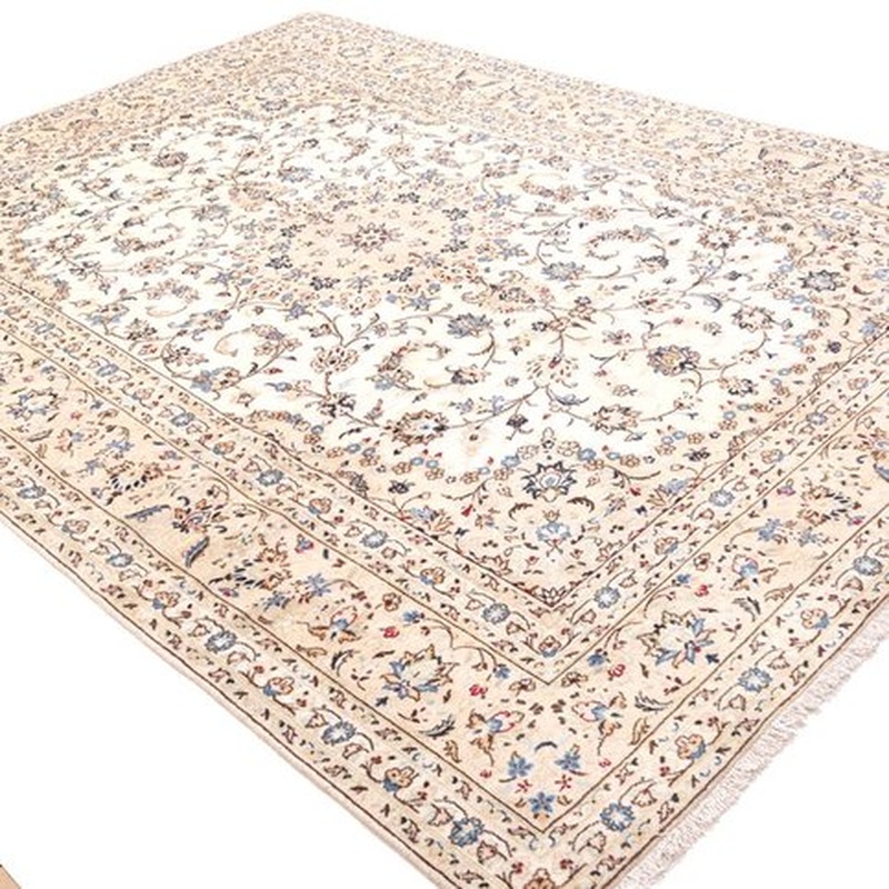 Kashan Perserteppich 350 × 250 cm aus Wolle, handgeknüpft