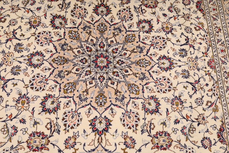 Kashan Perserteppich aus Iran, 360 × 250 cm