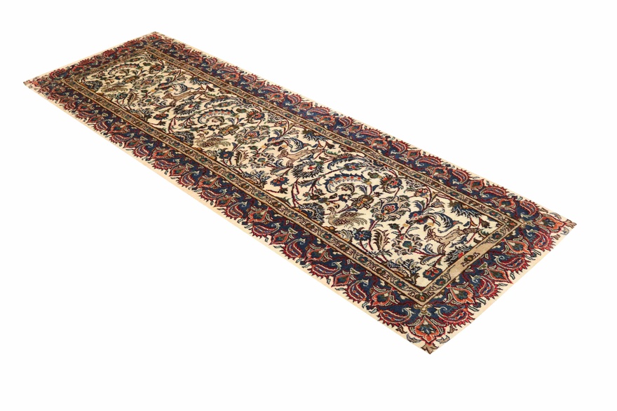 Kashmar Perserteppich 290 × 99 cm aus Wolle, handgeknüpft