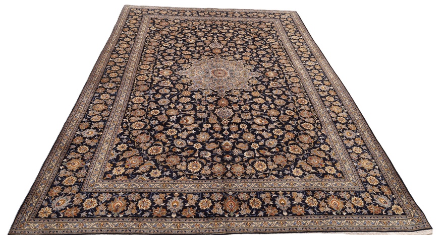 Kashan Perserteppich aus Iran, 497 × 324 cm