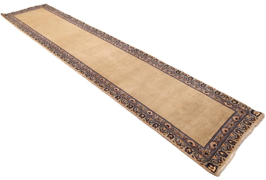 Handgeknüpfter Kashan Perserteppich 485 × 105 cm