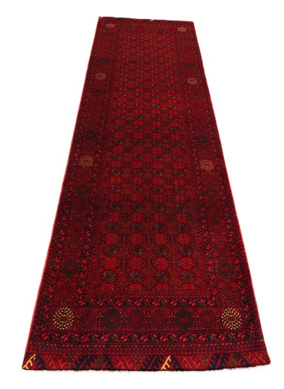 Handgeknüpfter Orientteppich, 283 × 81 cm