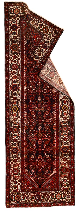 Handgeknüpfter Malayer Perserteppich 312 × 105 cm