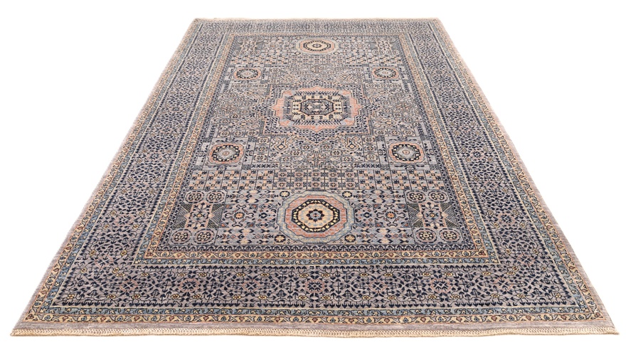 Mamluk Orientteppich aus Pakistan, 299 × 207 cm